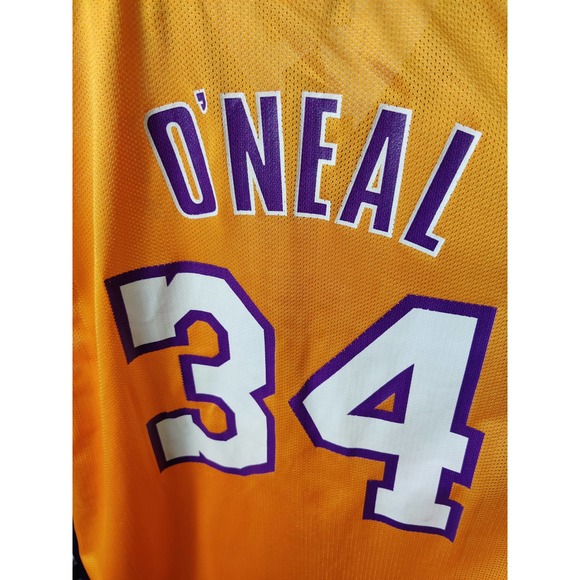 NEW SHAQUILLE O'NEAL LA LAKERS JERSEY REEBOK XL - Picture 3 of 8